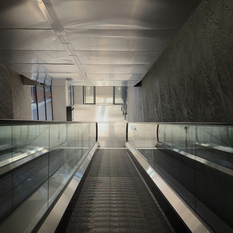 Moving Walkway Accident