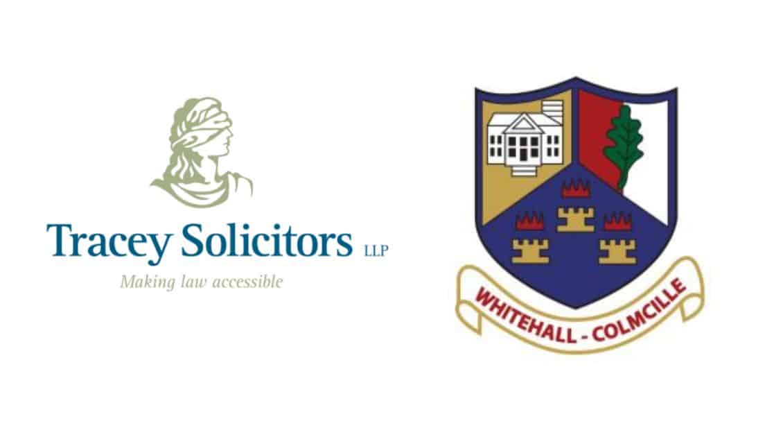 Tracey Solicitors LLP proud to sponsor Whitehall Colmcille GAA club