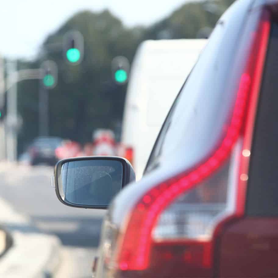 Back injury from rear-end collision