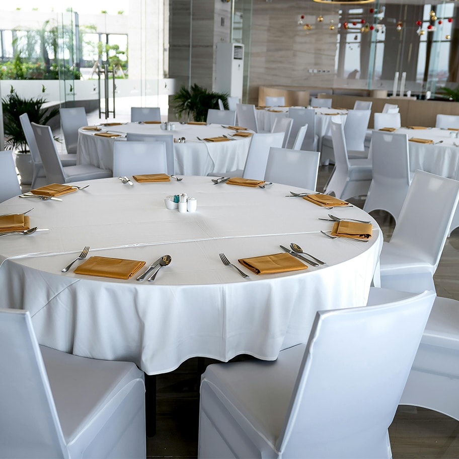 Hotel tables fall on foot leading to fracture dislocation