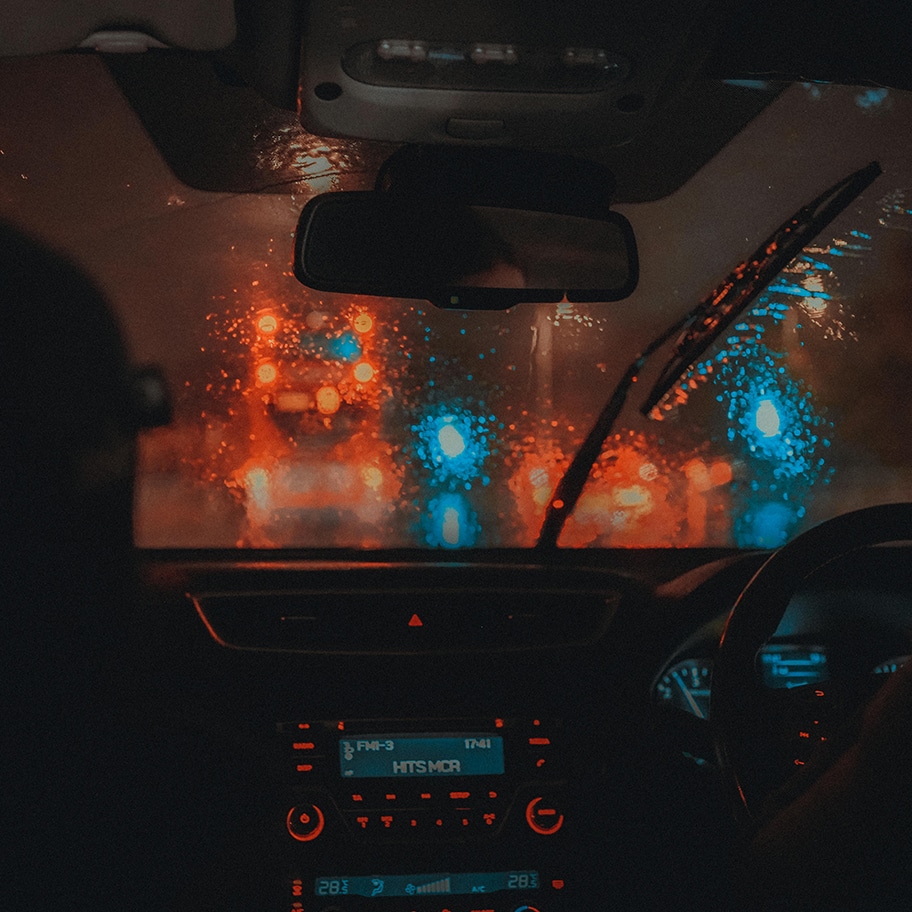 Psychological injuries as a result of collision on left side
